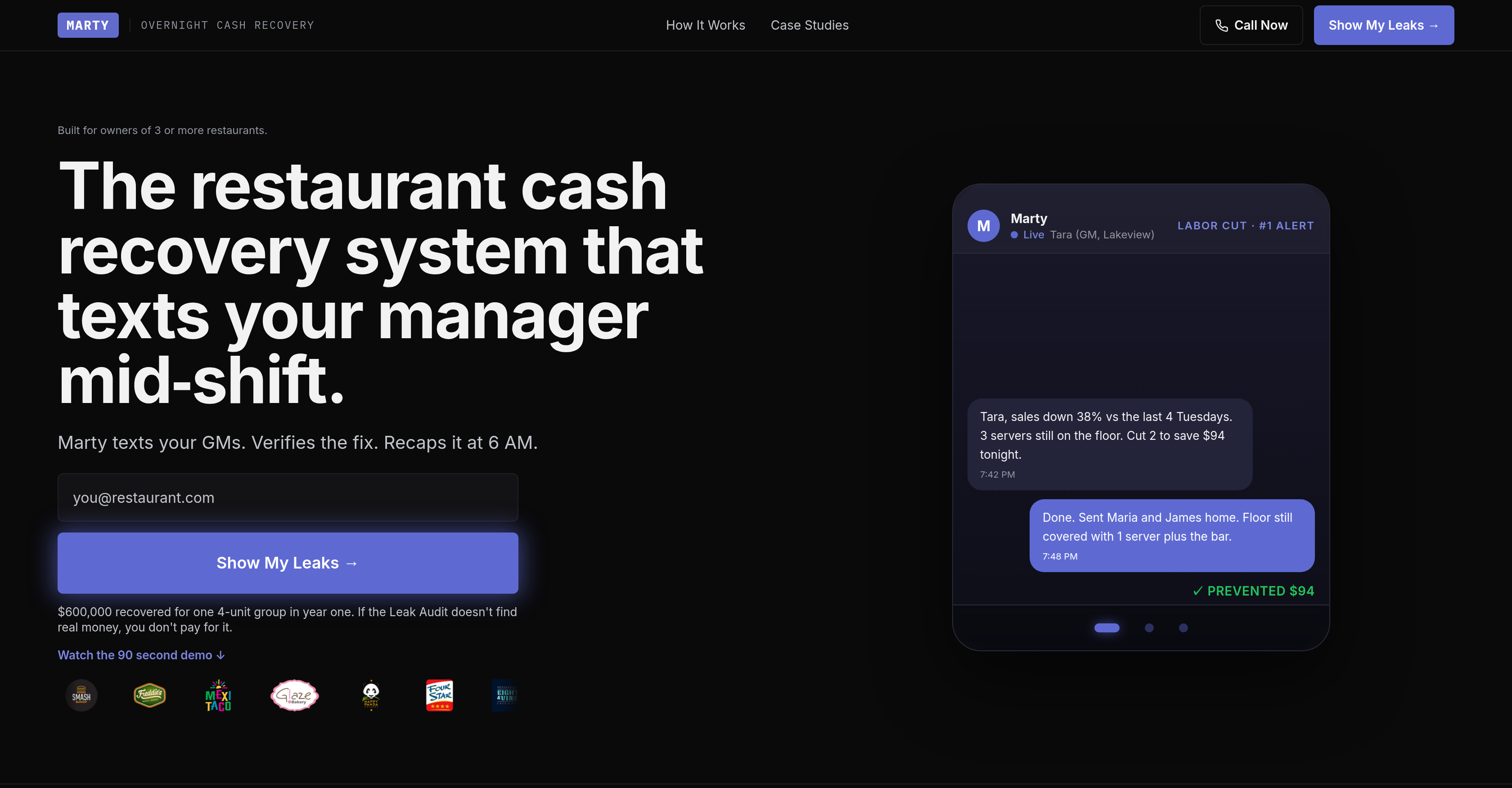 Marty - Screenshot showing the interface and features of this AI tool