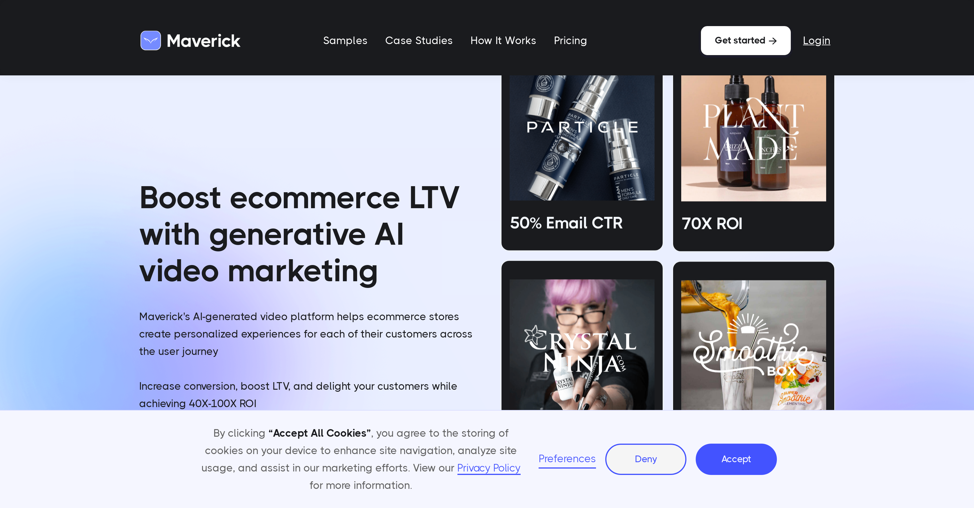 Maverick - Screenshot showing the interface and features of this AI tool