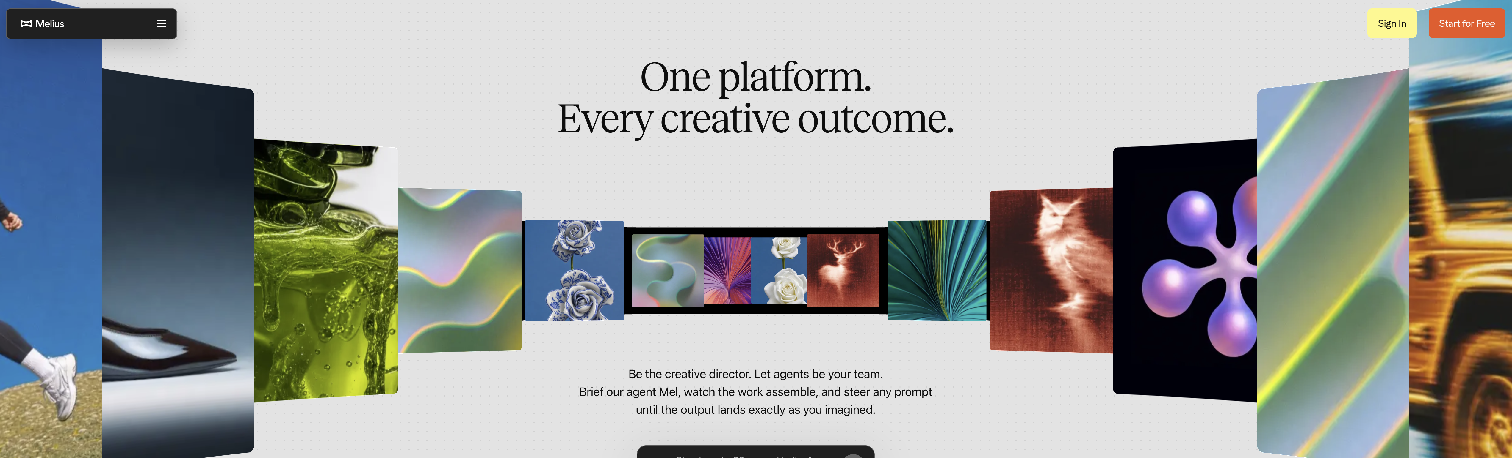 Melius - Screenshot showing the interface and features of this AI tool