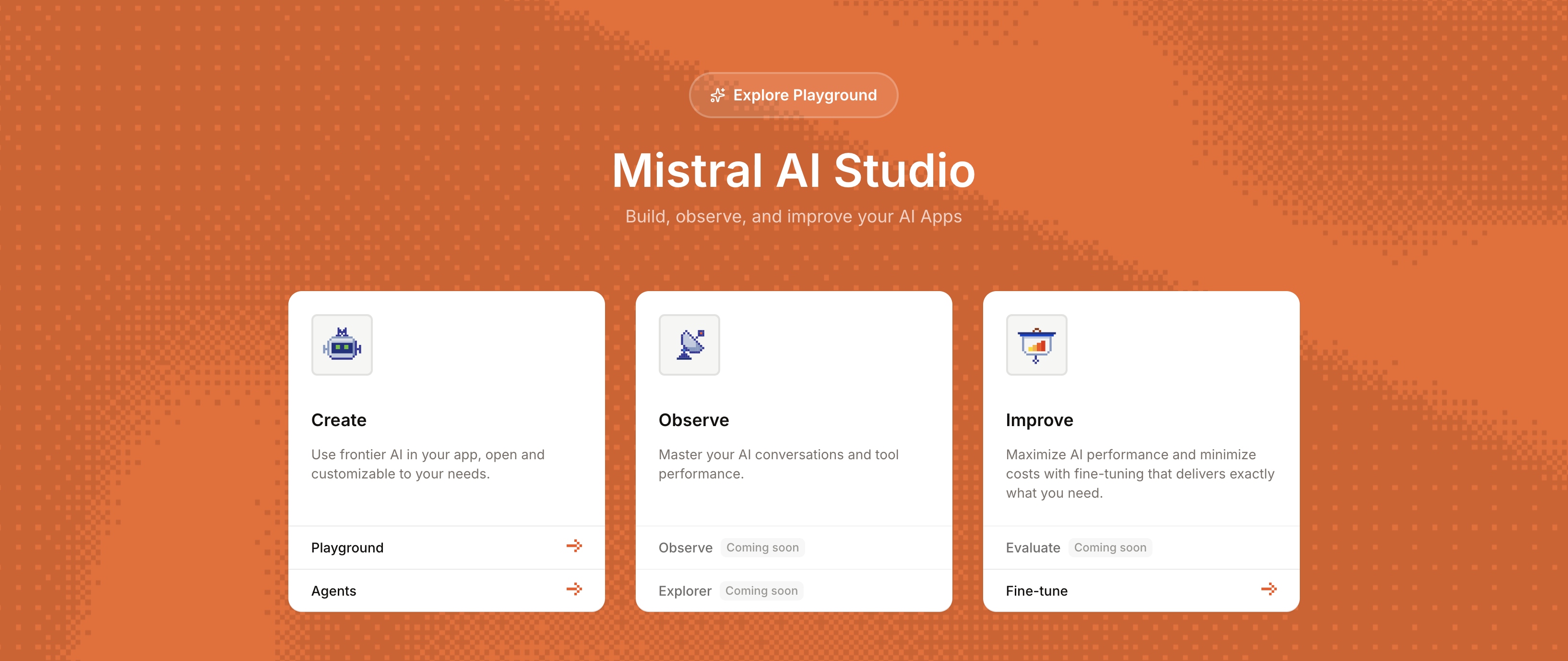 Mistral AI Studio - Screenshot showing the interface and features of this AI tool