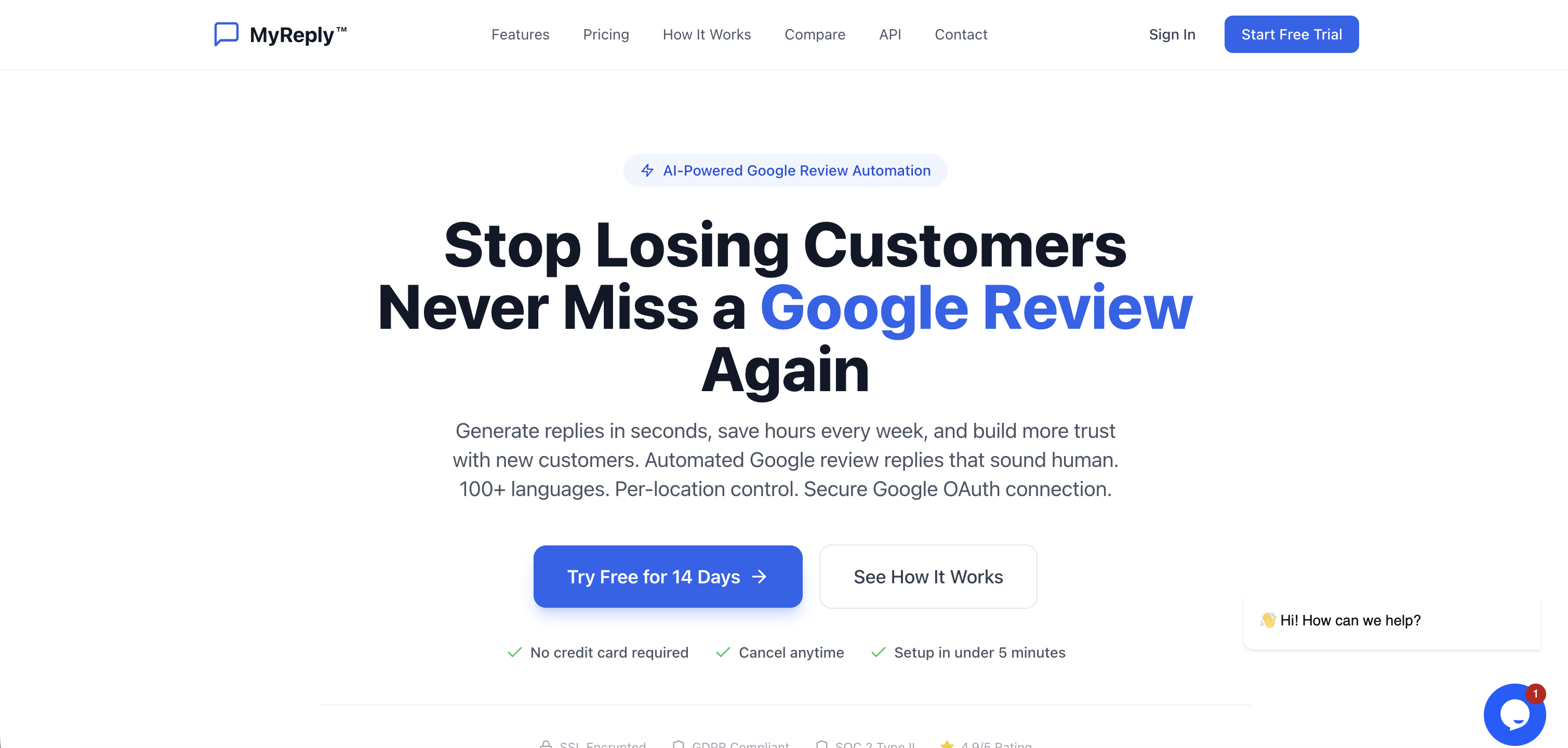 MyReply - Screenshot showing the interface and features of this AI tool