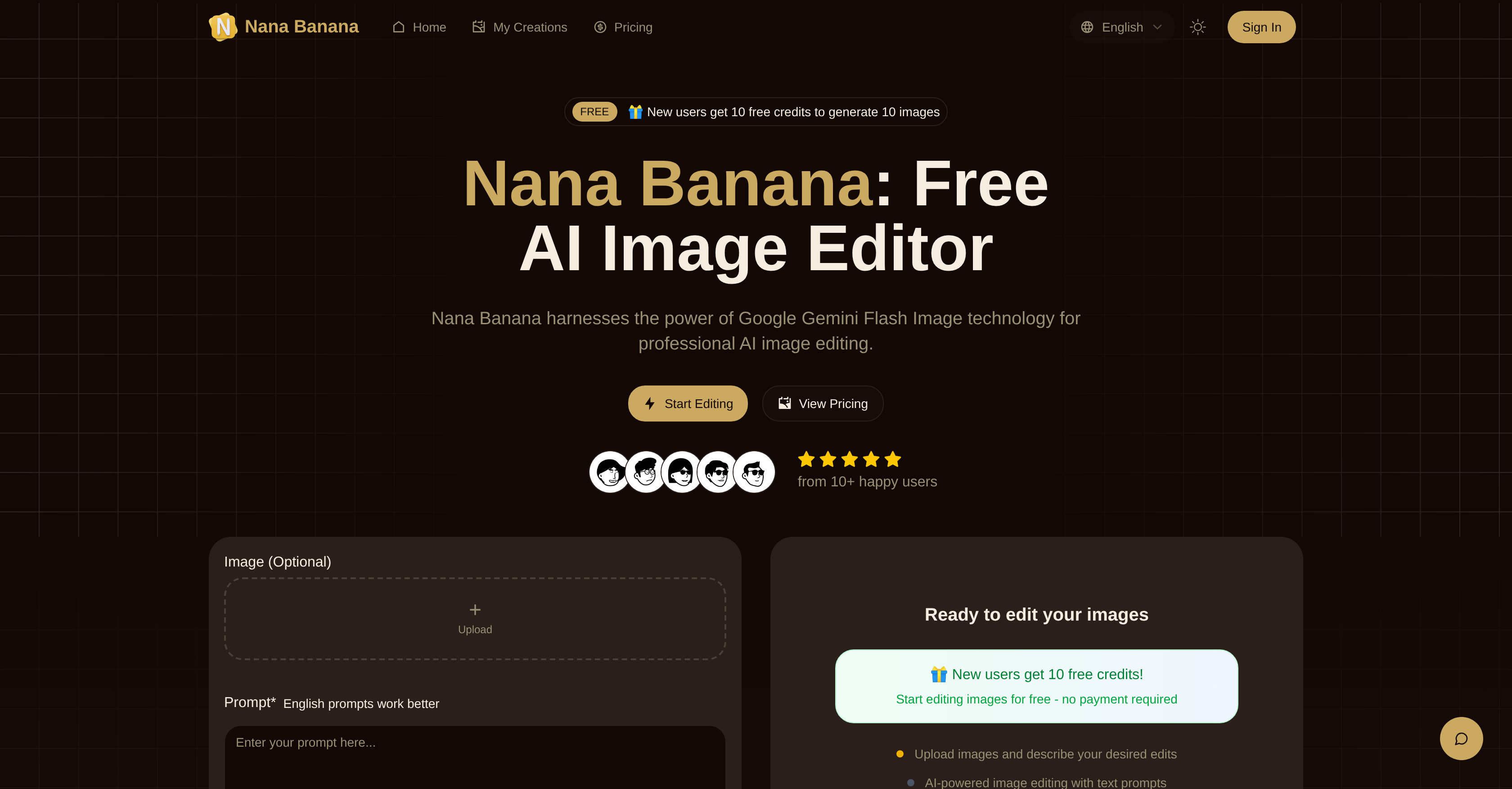 Nana Banana.Pro - Screenshot showing the interface and features of this AI tool