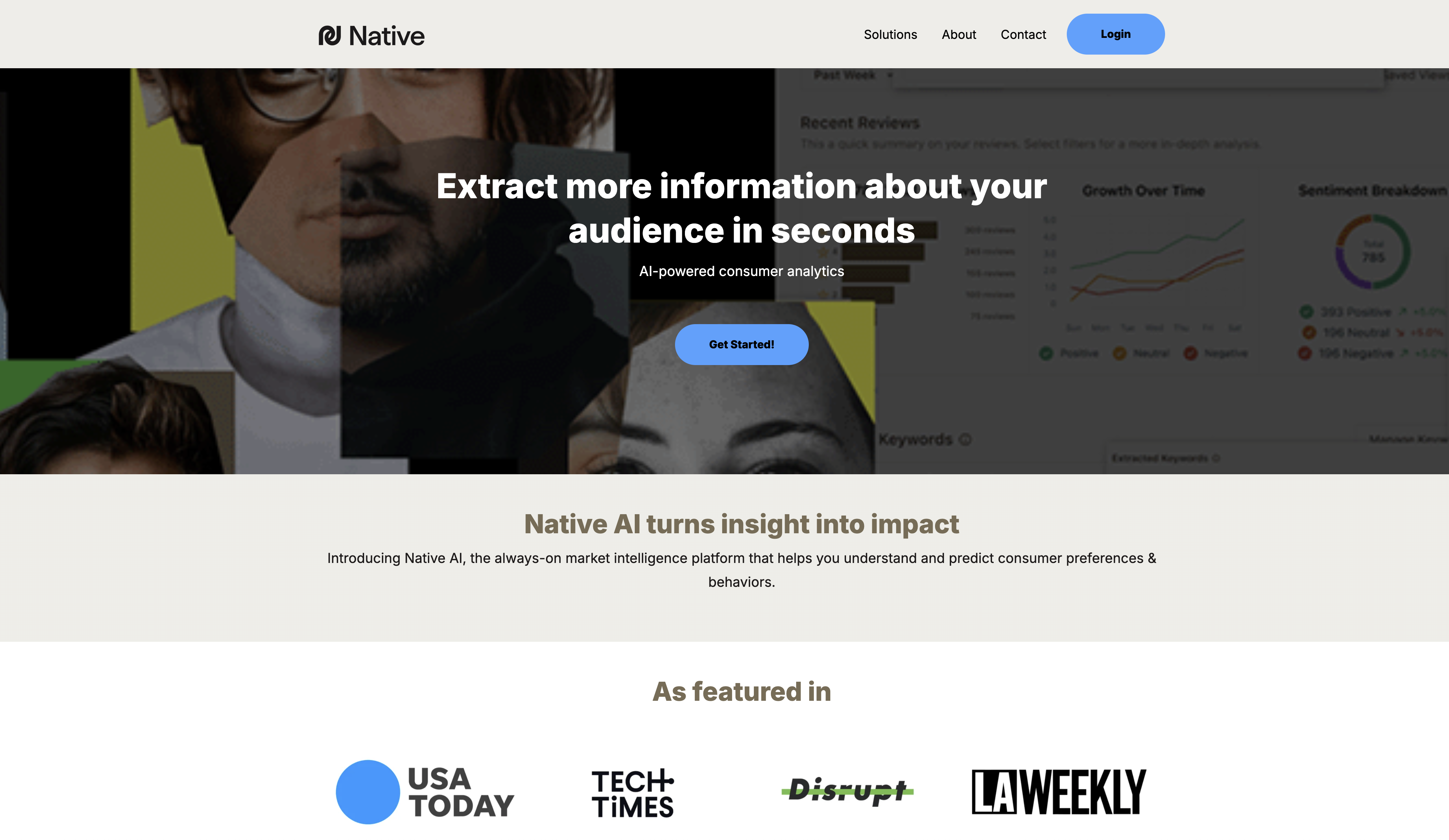 NativeAI - Screenshot showing the interface and features of this AI tool