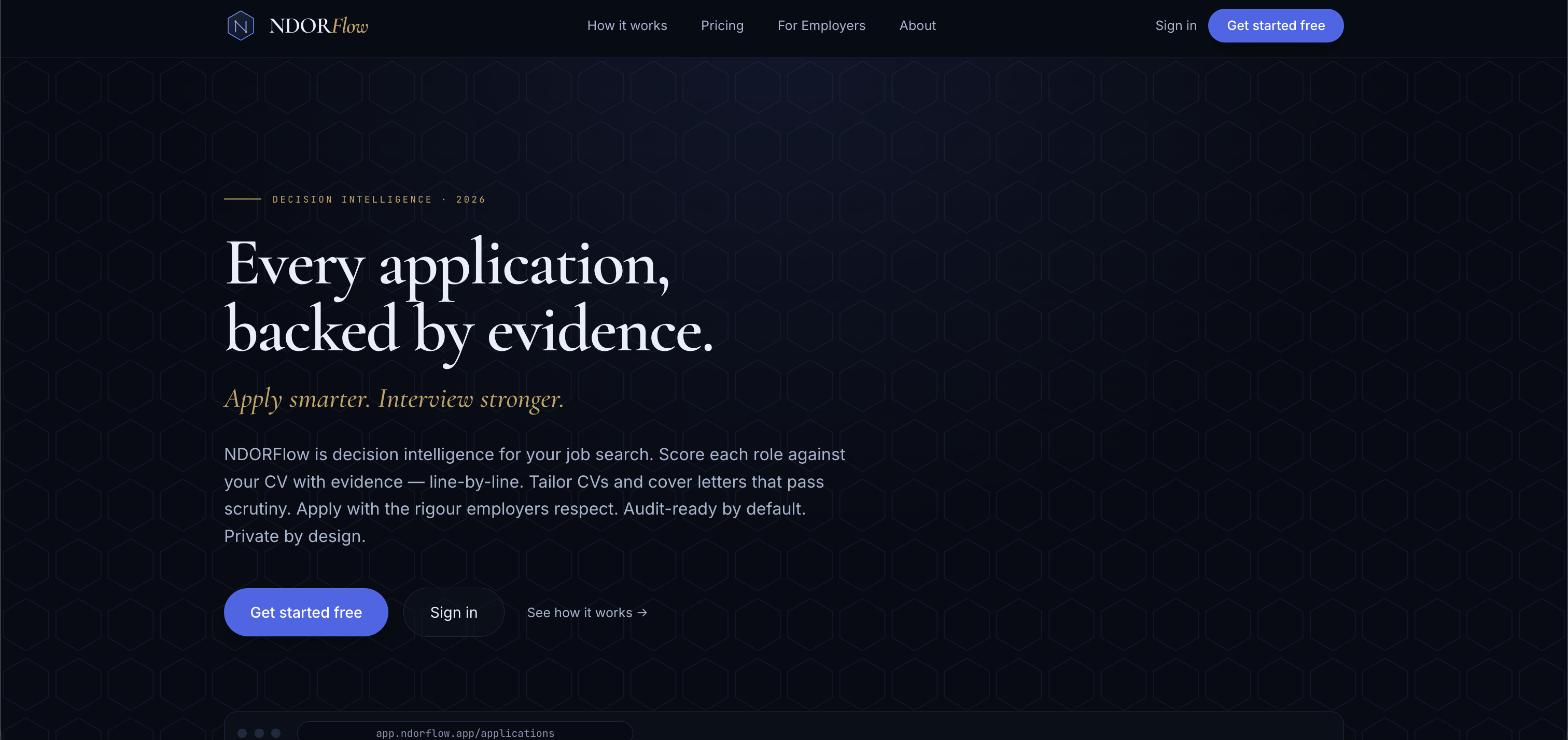 NDORFlow - Screenshot showing the interface and features of this AI tool