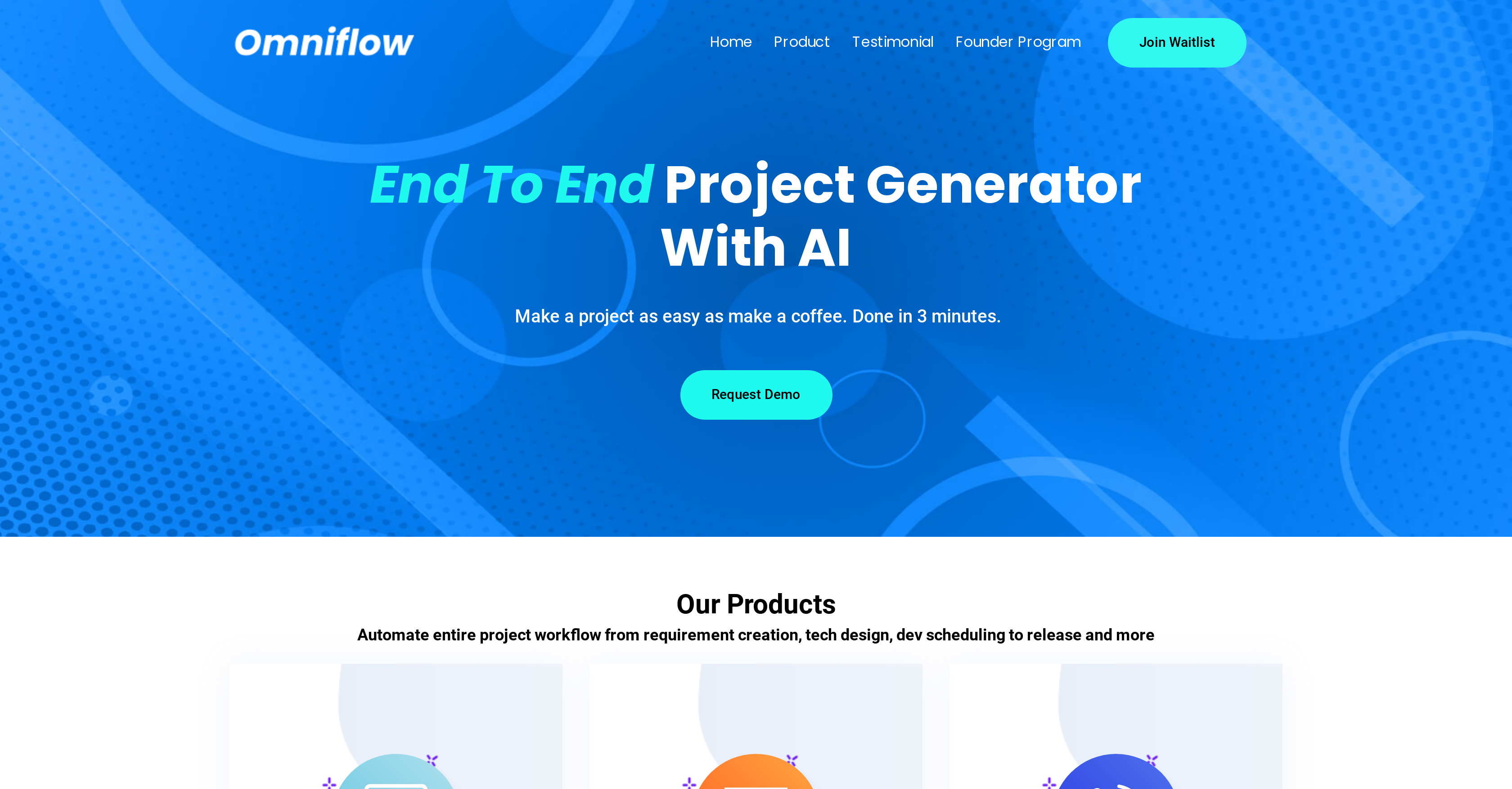 Omniflow - Screenshot showing the interface and features of this AI tool