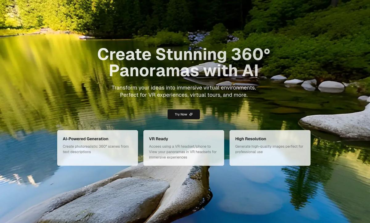 PanoPulse - Screenshot showing the interface and features of this AI tool