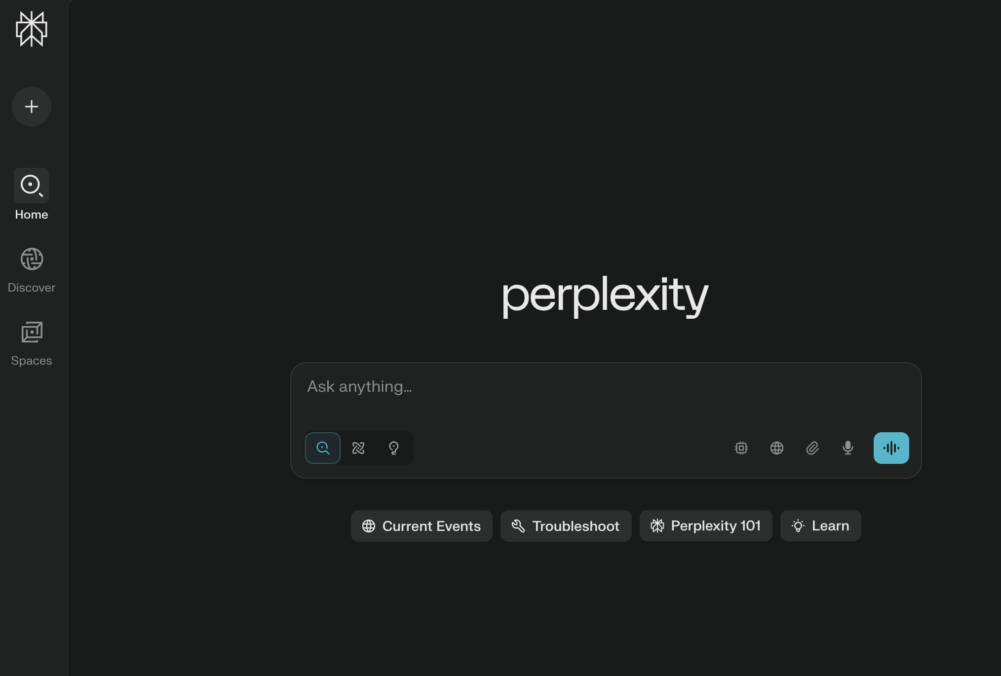 Perplexityv2.2 - Screenshot showing the interface and features of this AI tool