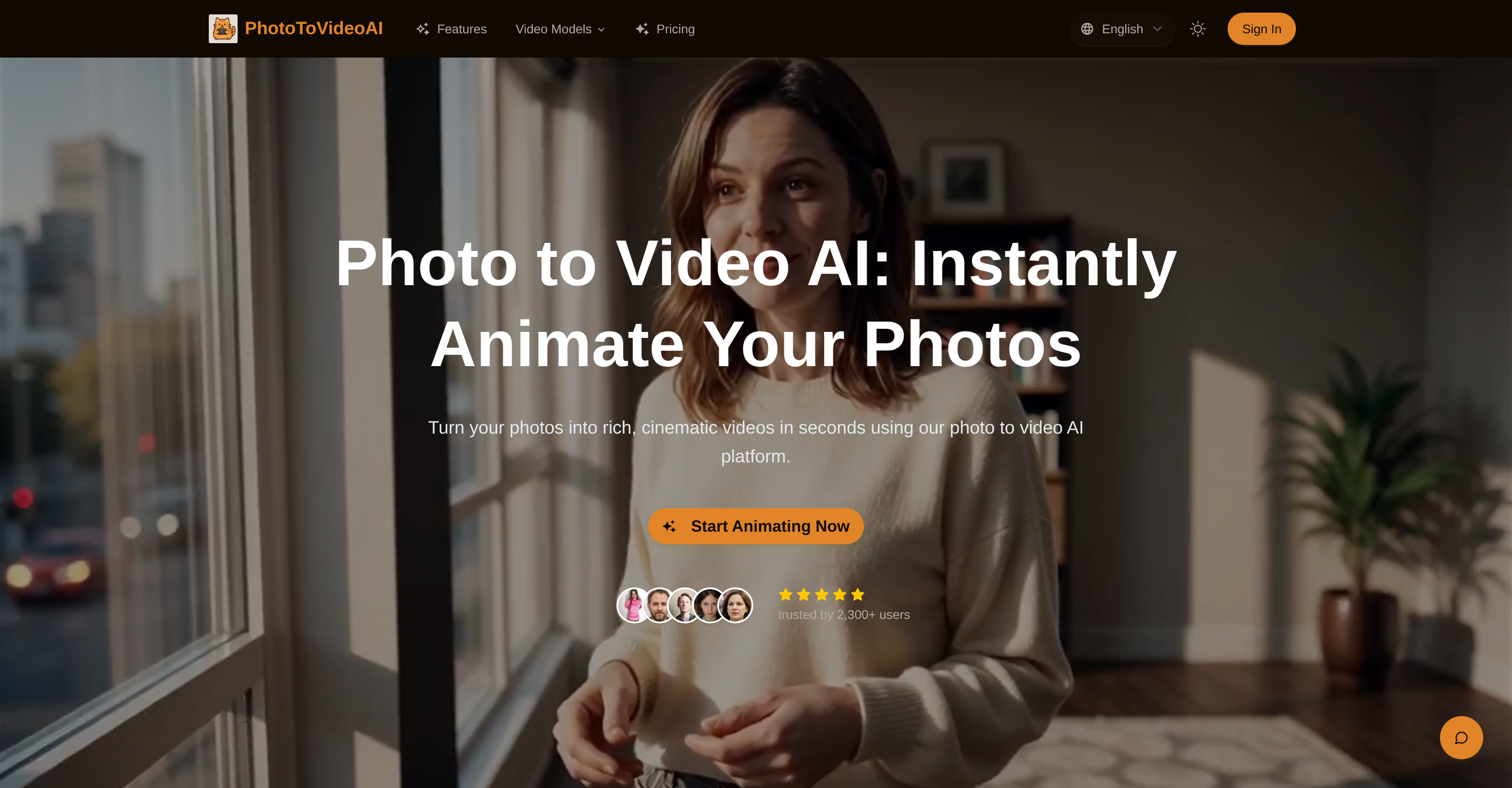 Photo to Video AI.io - Screenshot showing the interface and features of this AI tool