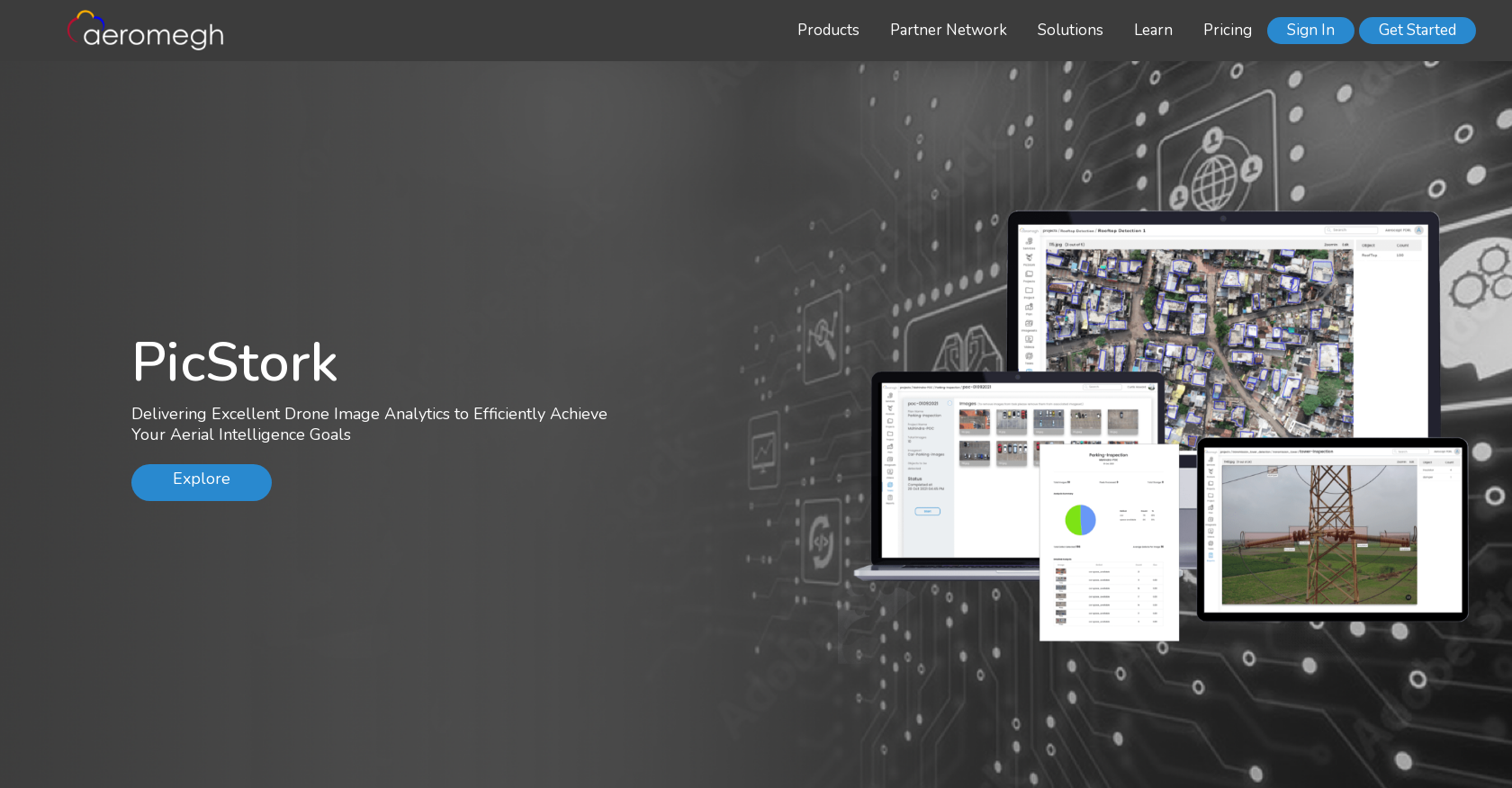 PicStork - Screenshot showing the interface and features of this AI tool