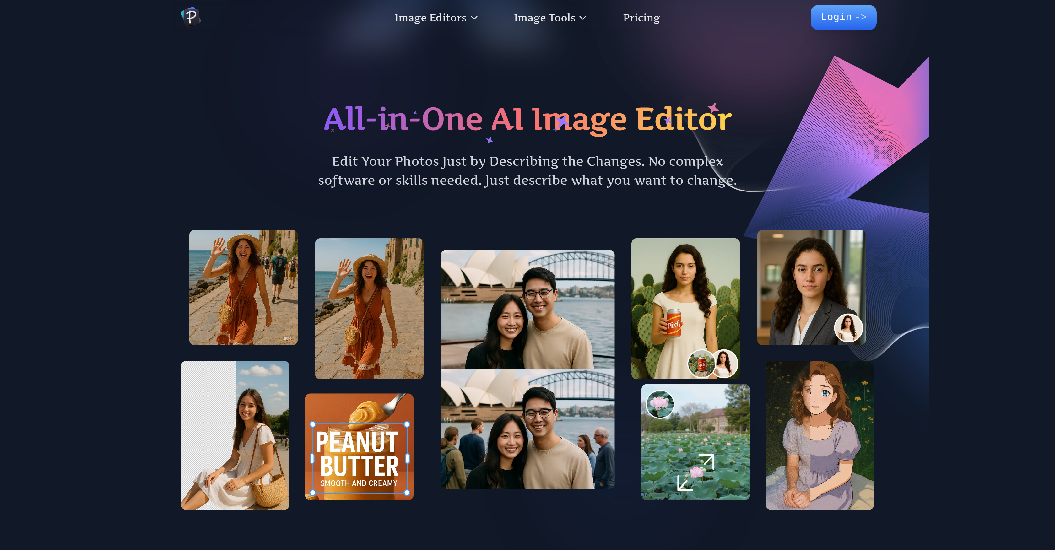 Pixfy AI - Screenshot showing the interface and features of this AI tool