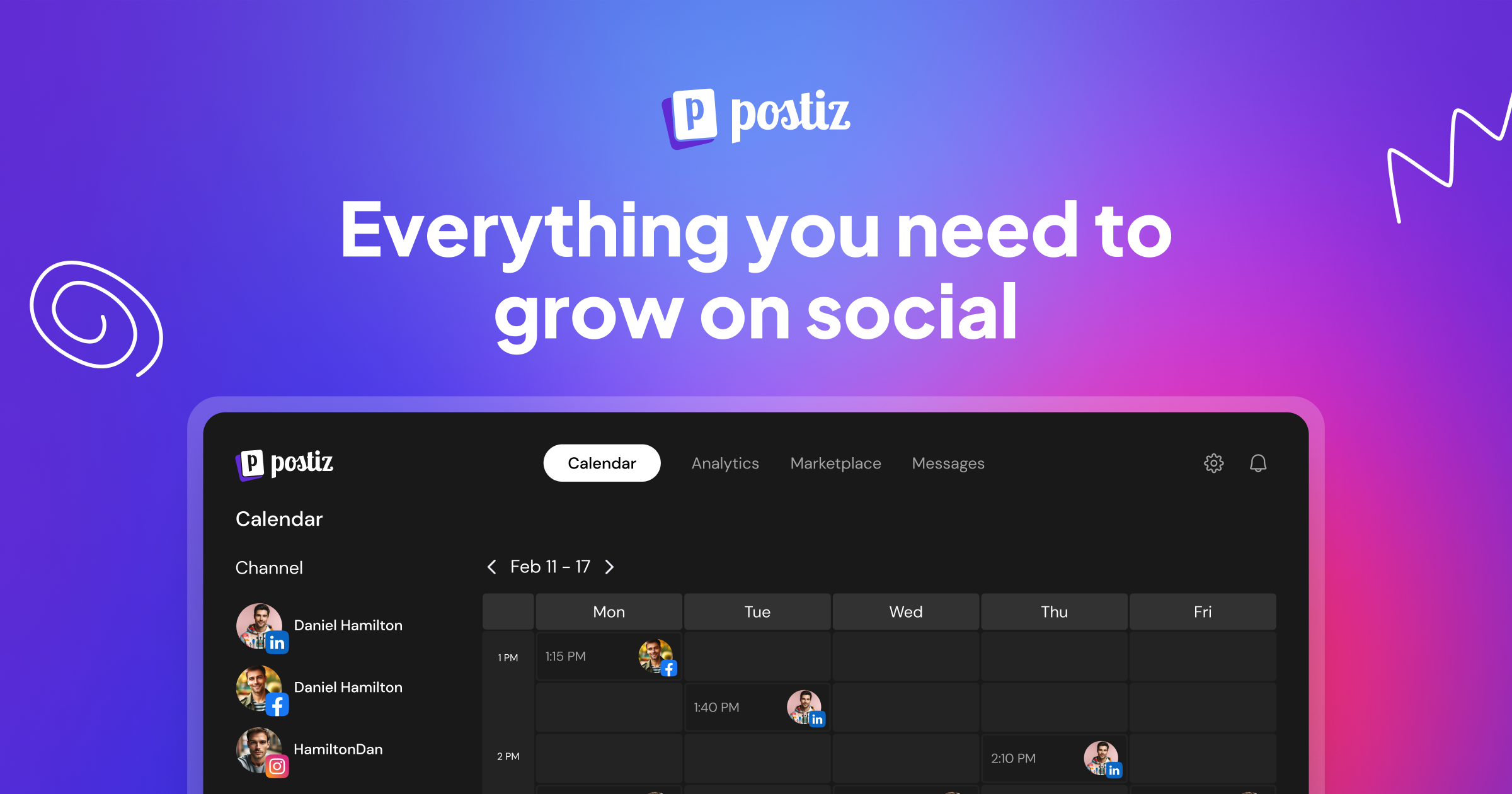 Postizv2.5.4 - Screenshot showing the interface and features of this AI tool