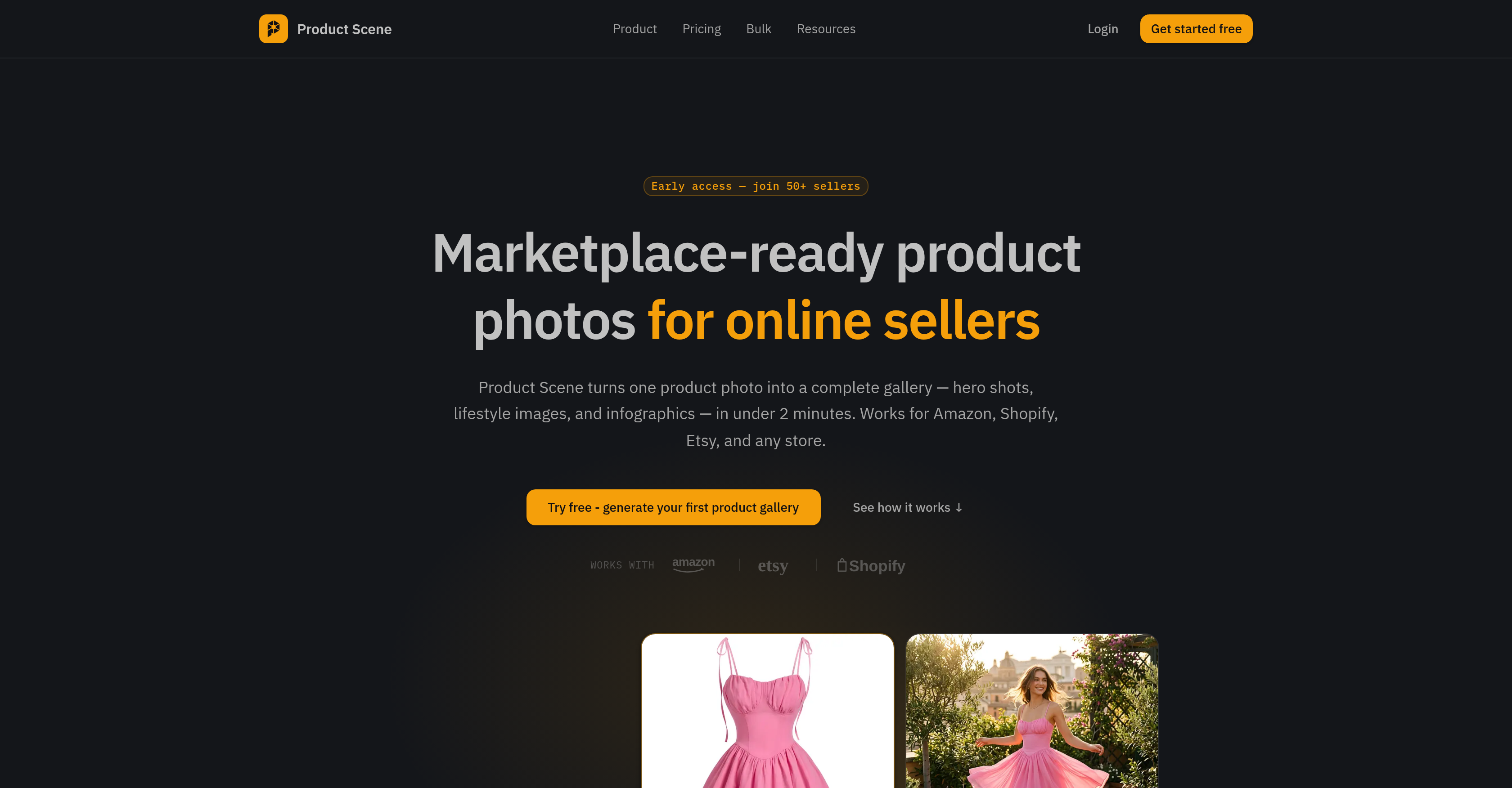 Product Scene - Screenshot showing the interface and features of this AI tool