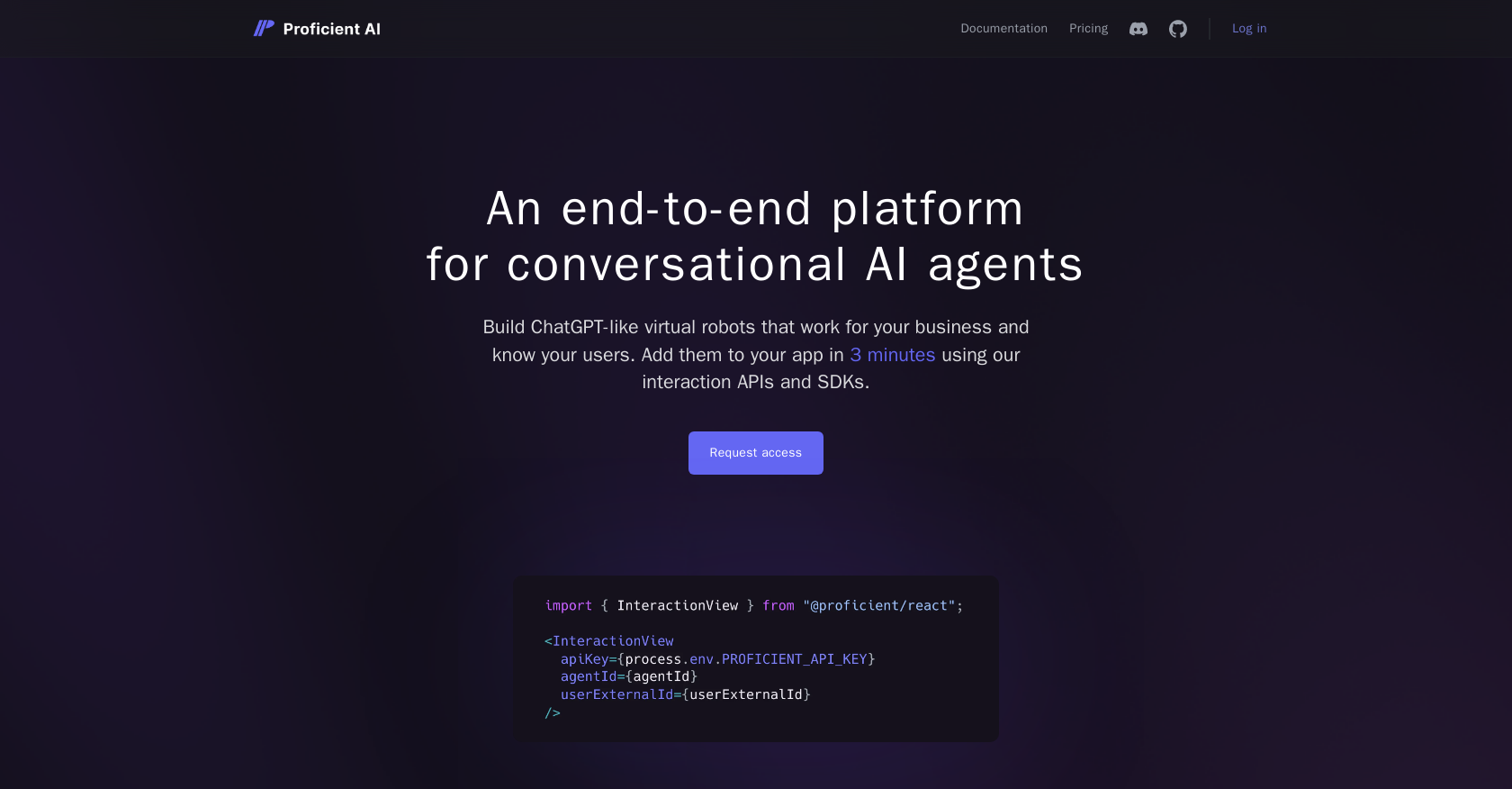 Proficientai - Screenshot showing the interface and features of this AI tool