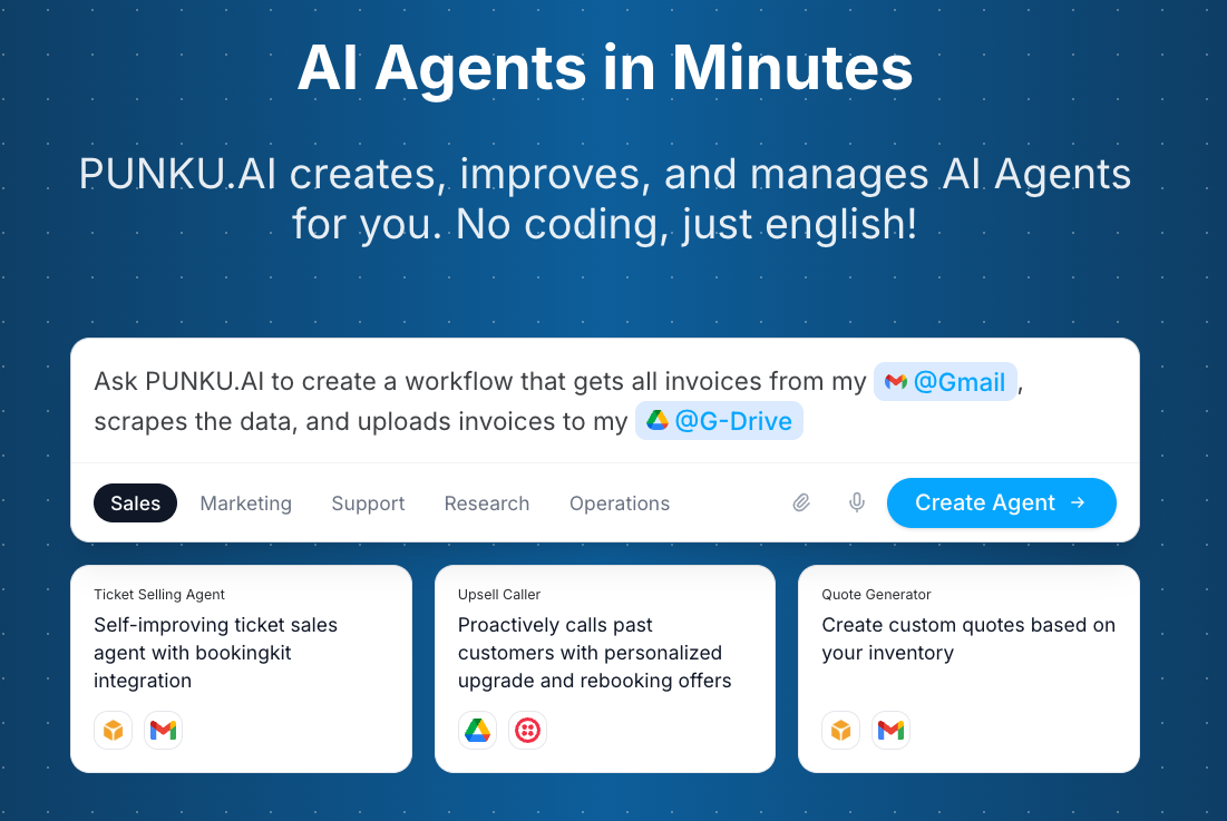 PUNKU.AI - Screenshot showing the interface and features of this AI tool