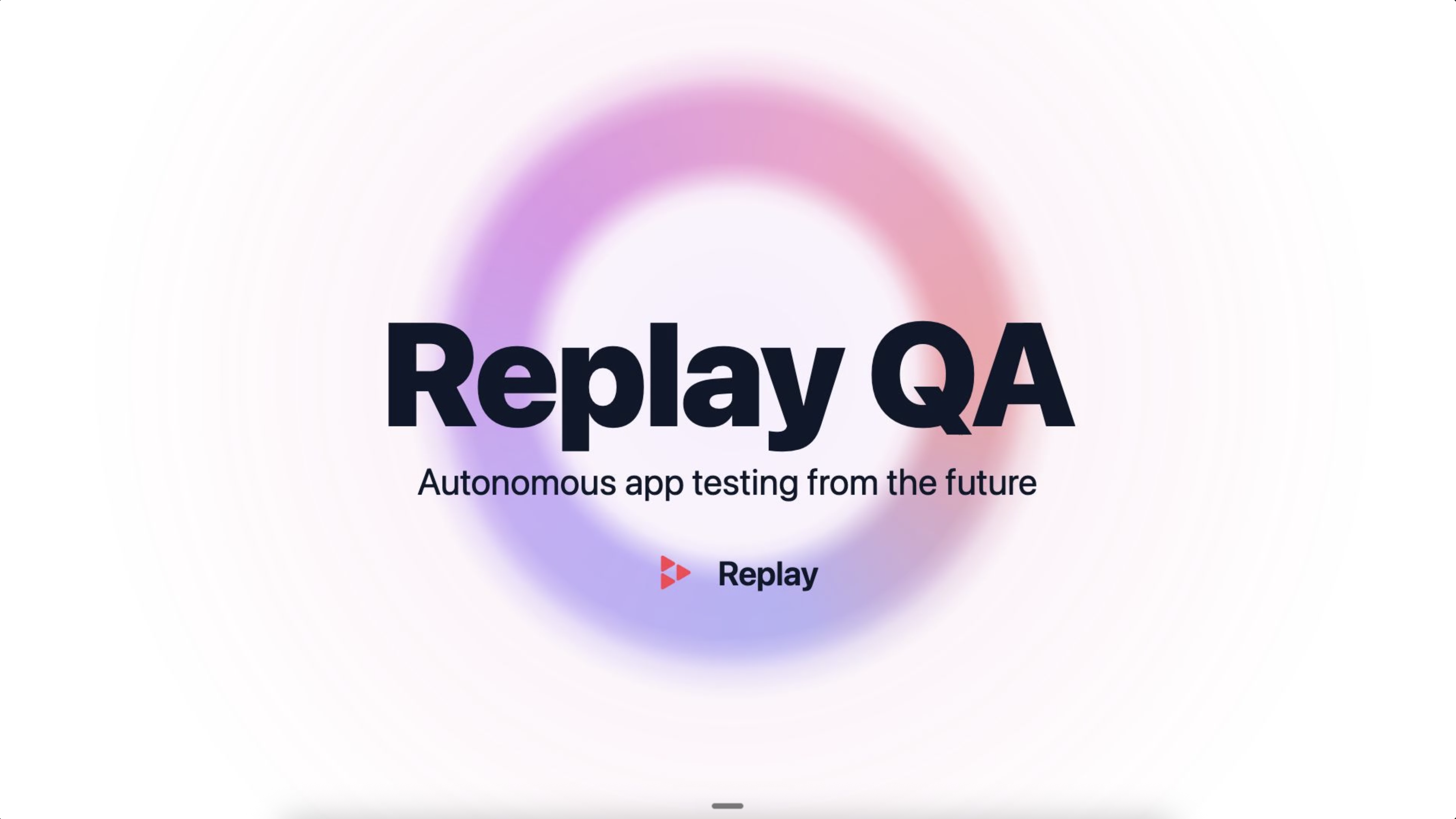 Replay QA - Screenshot showing the interface and features of this AI tool