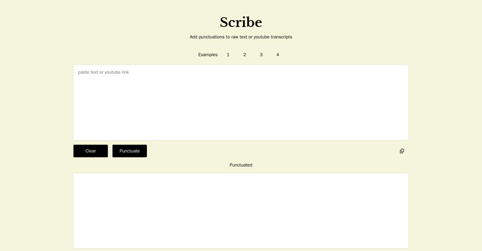 Appblit Scribe - Screenshot showing the interface and features of this AI tool