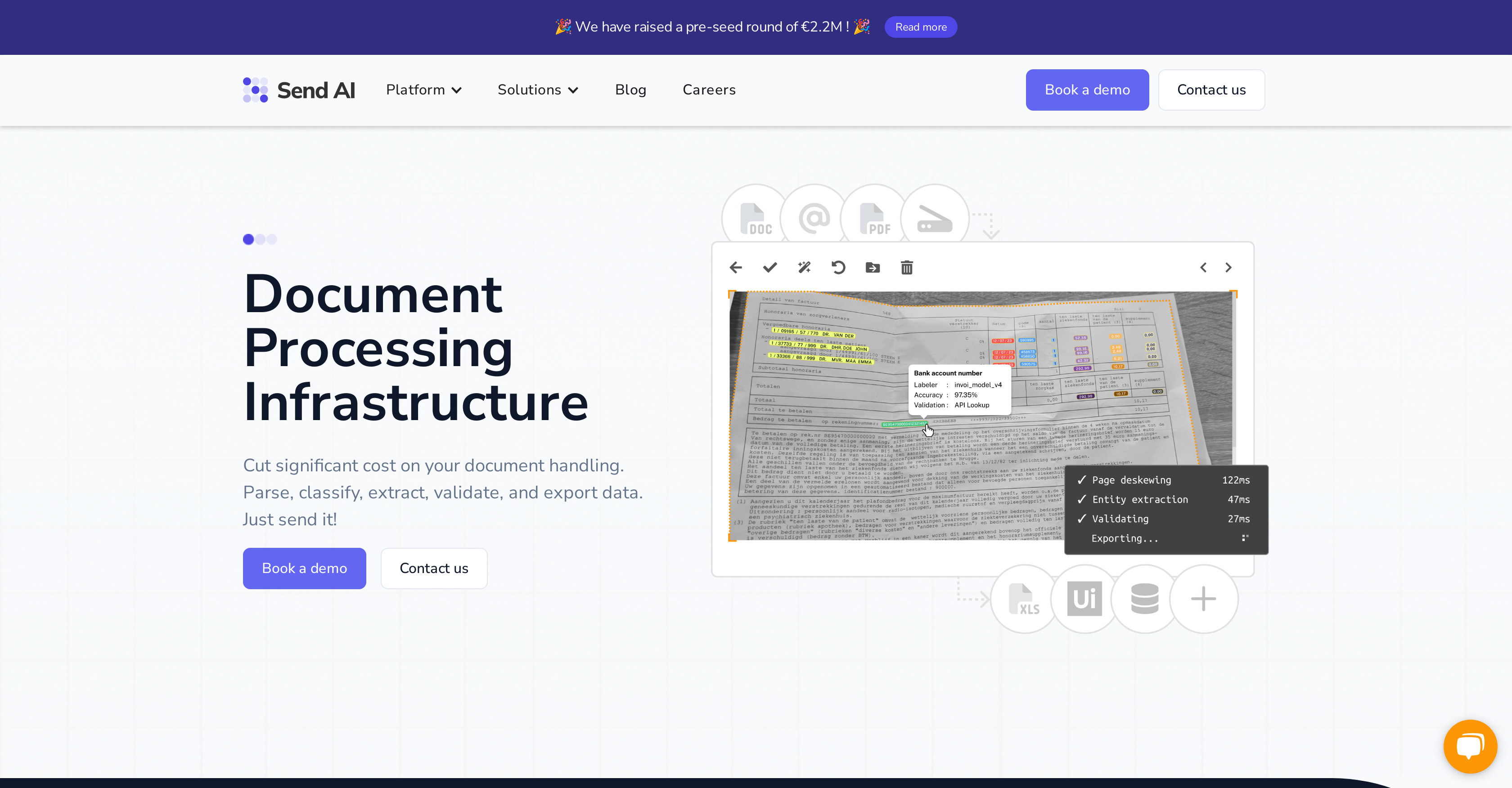 Send AI - Screenshot showing the interface and features of this AI tool