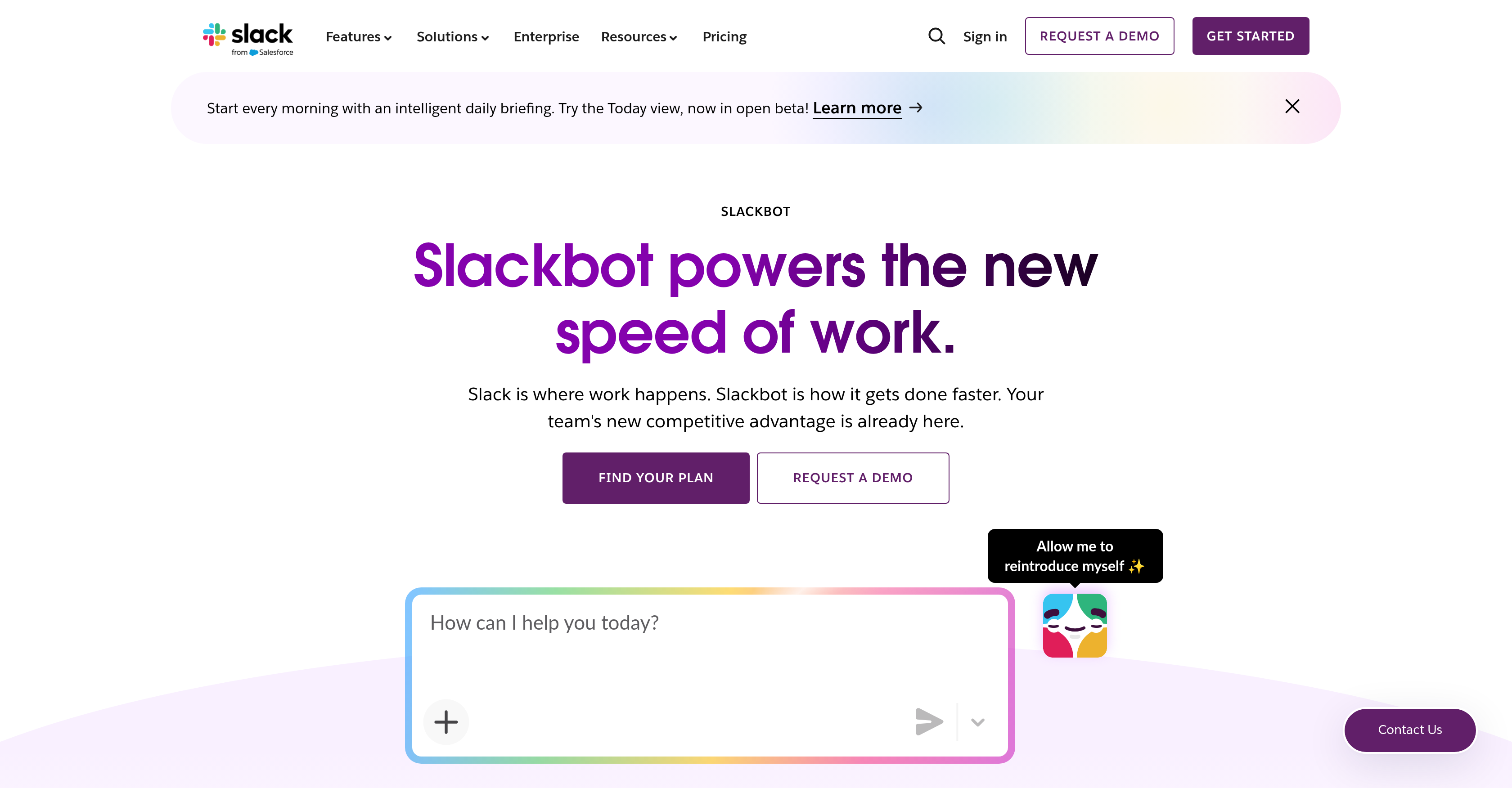 Slackbot by Slack - Screenshot showing the interface and features of this AI tool