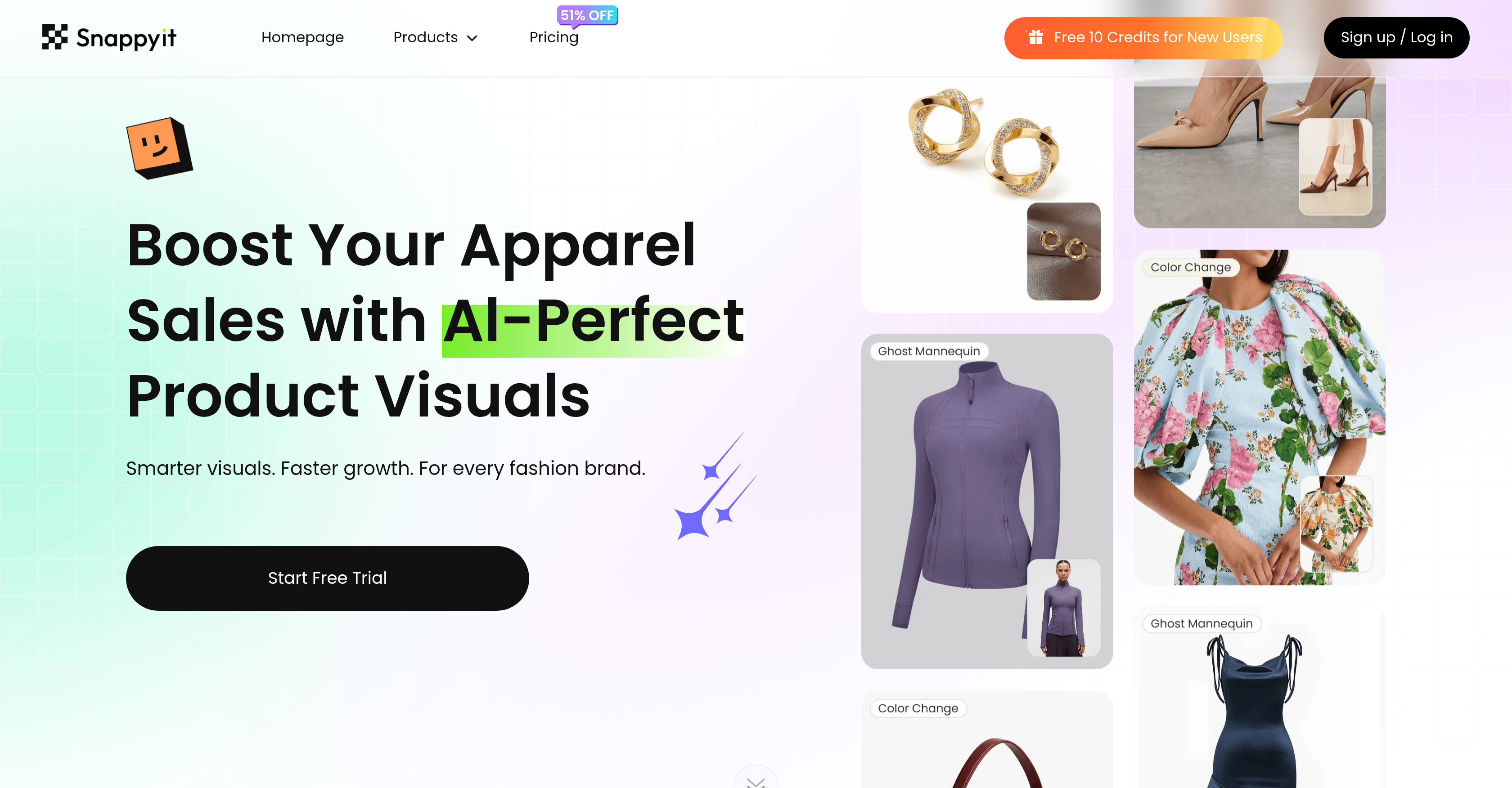 Snappyit - Screenshot showing the interface and features of this AI tool