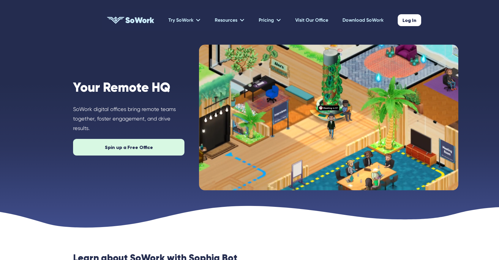 SoWork - Screenshot showing the interface and features of this AI tool