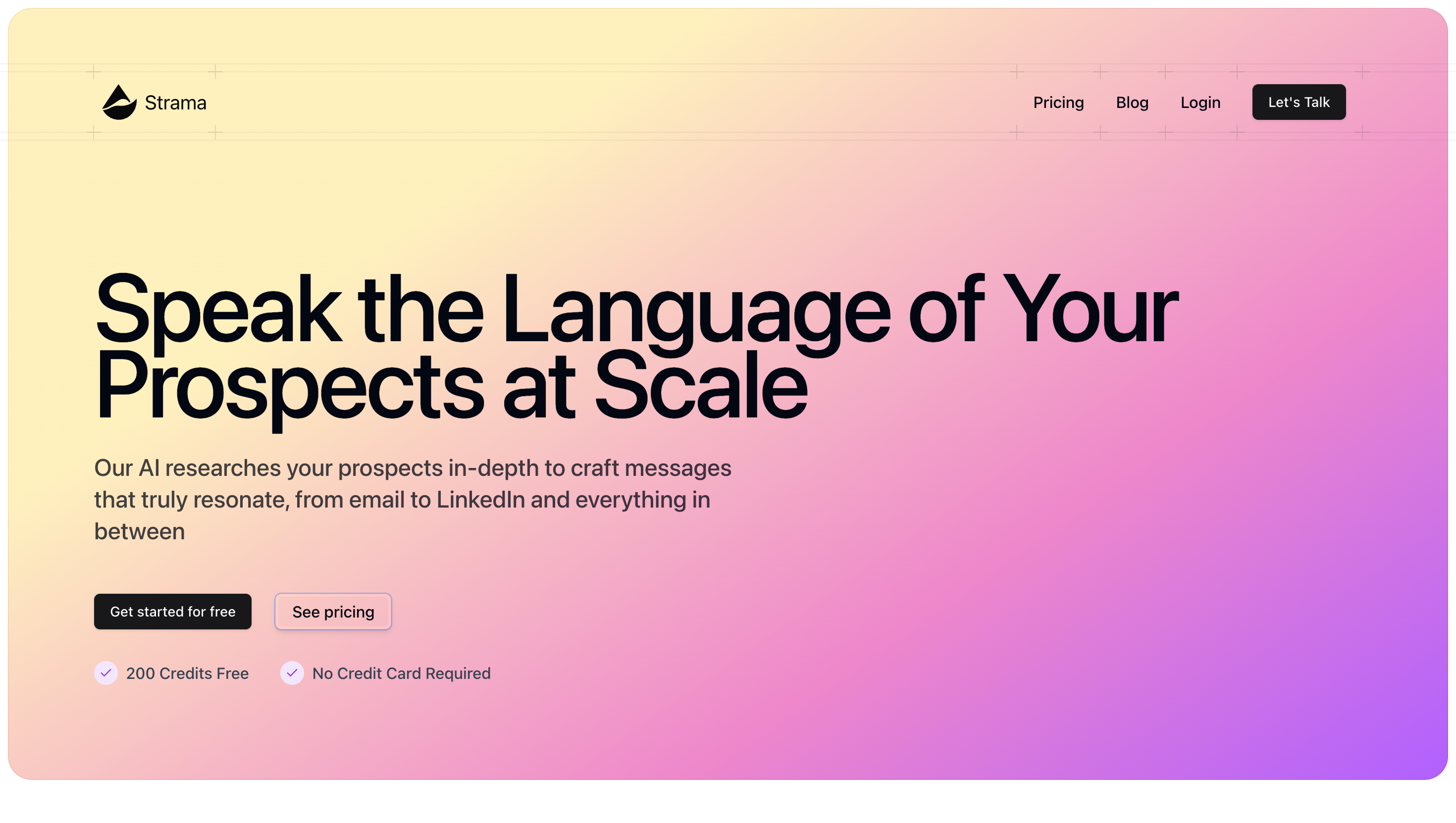 Strama - Screenshot showing the interface and features of this AI tool