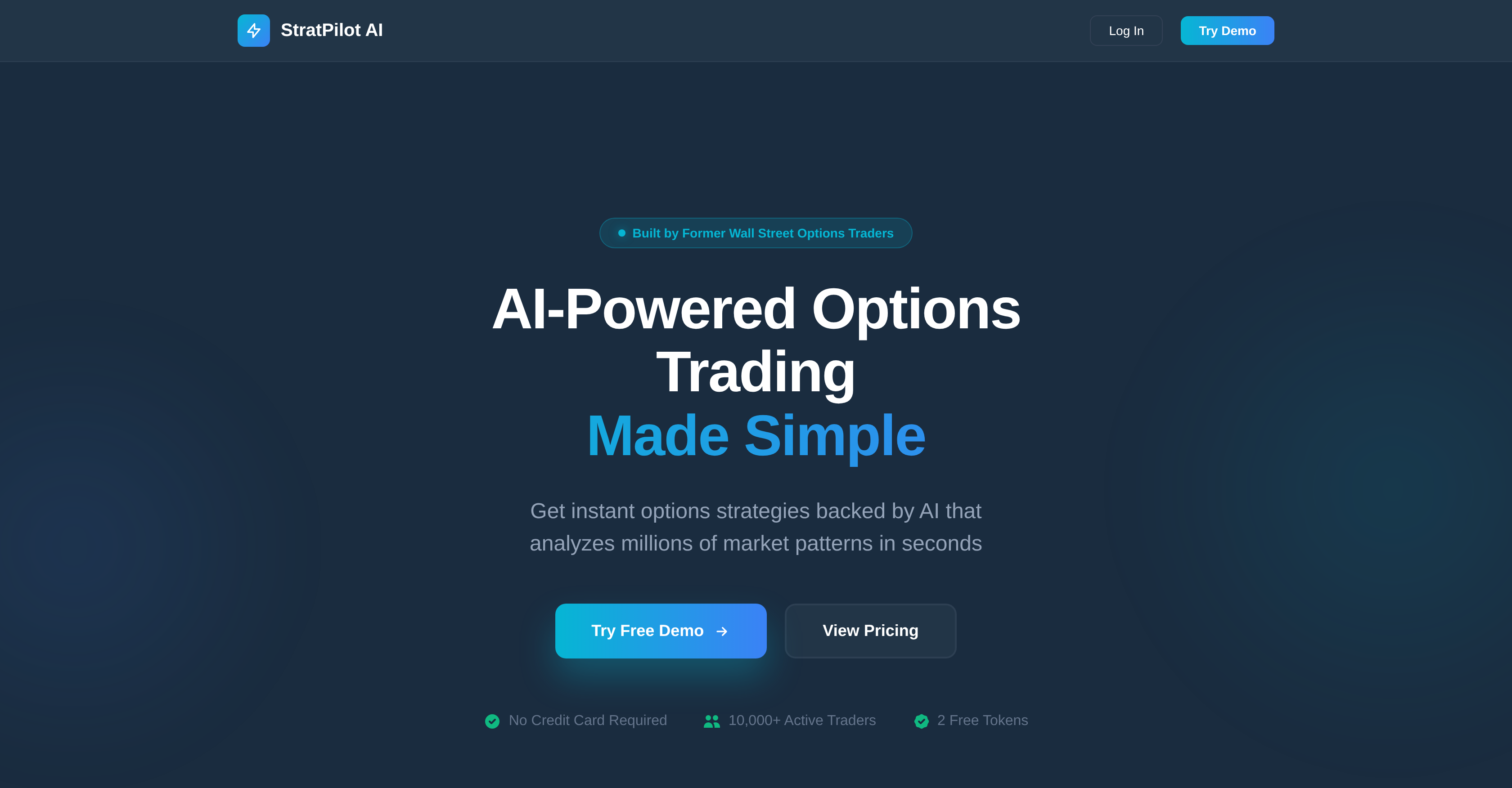 StratPilot AI - Screenshot showing the interface and features of this AI tool