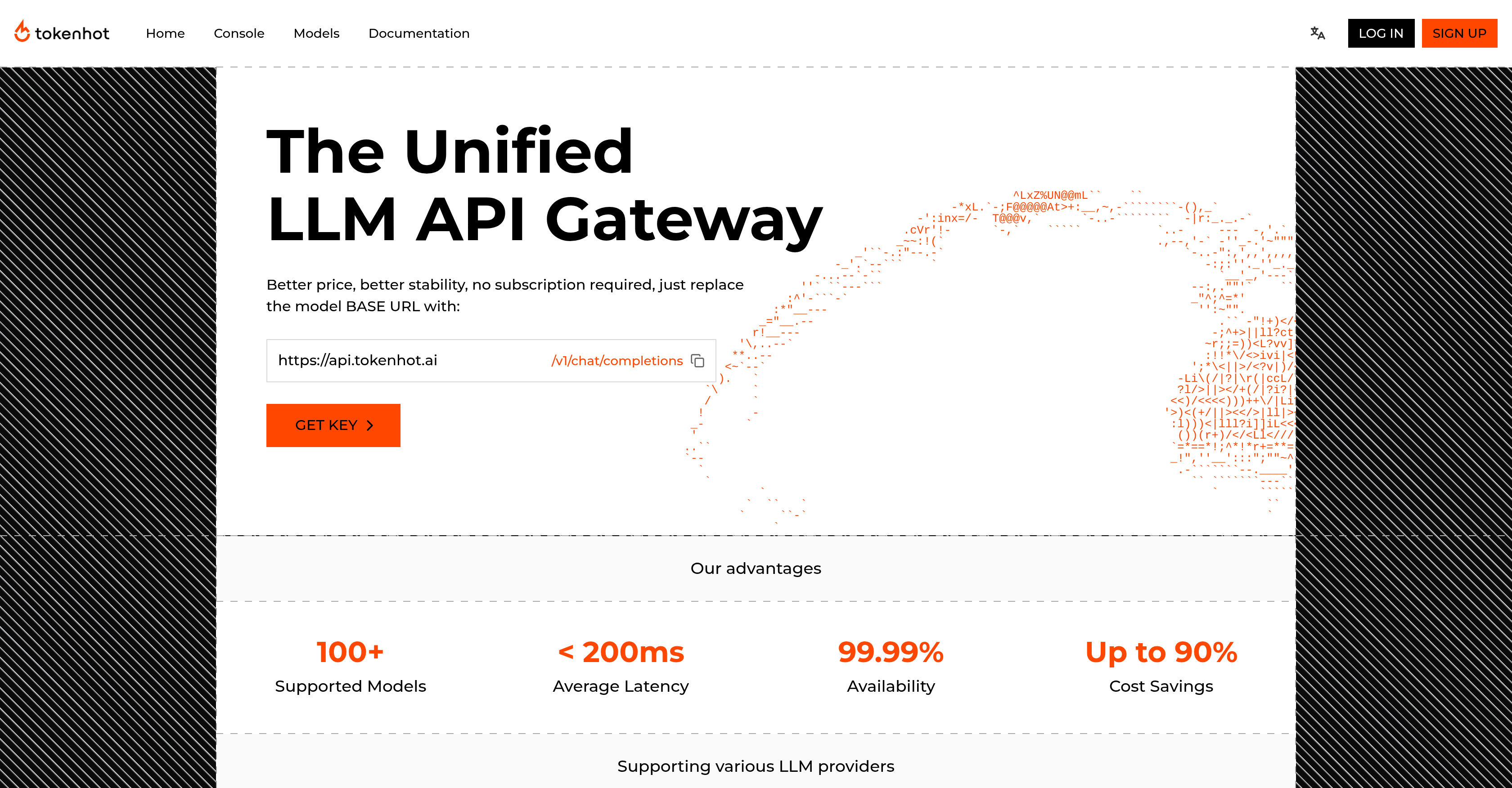 Tokenhot - Screenshot showing the interface and features of this AI tool