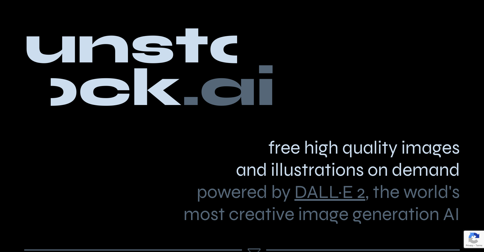 Unstock - Screenshot showing the interface and features of this AI tool