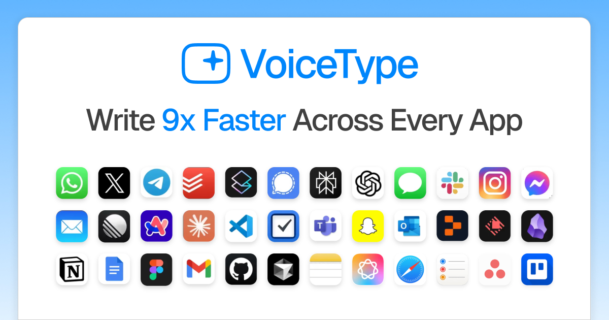 Voicetype AIv1.9.37 - Screenshot showing the interface and features of this AI tool