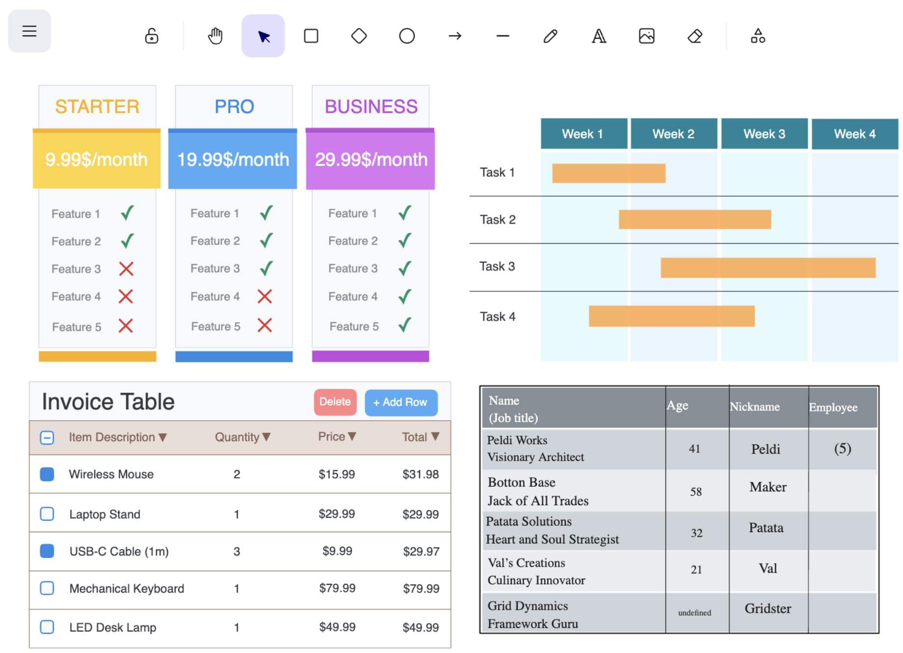 Whiteboard by Athena AIv1.1.4 - Screenshot showing the interface and features of this AI tool