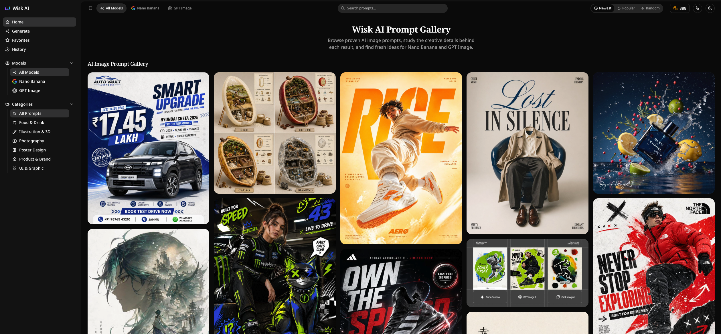 Wisk AI - Screenshot showing the interface and features of this AI tool