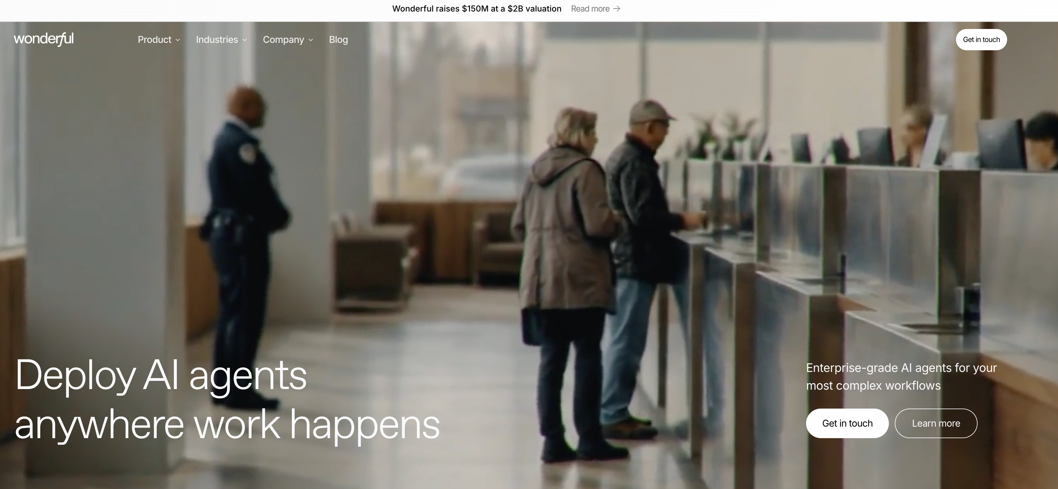 Wonderful | The Enterprise Agent Platform - Screenshot showing the interface and features of this AI tool