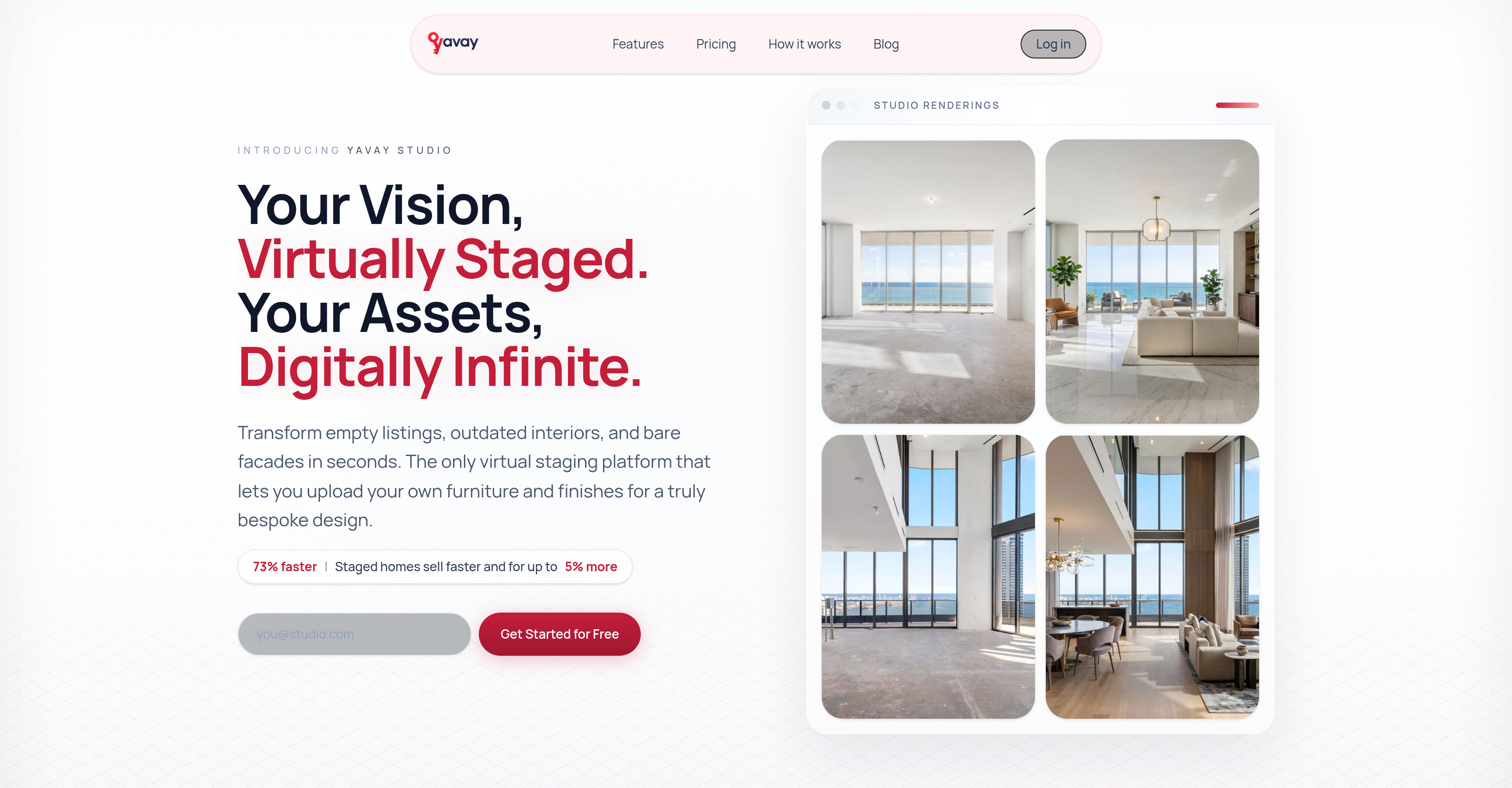 Yavay - Screenshot showing the interface and features of this AI tool