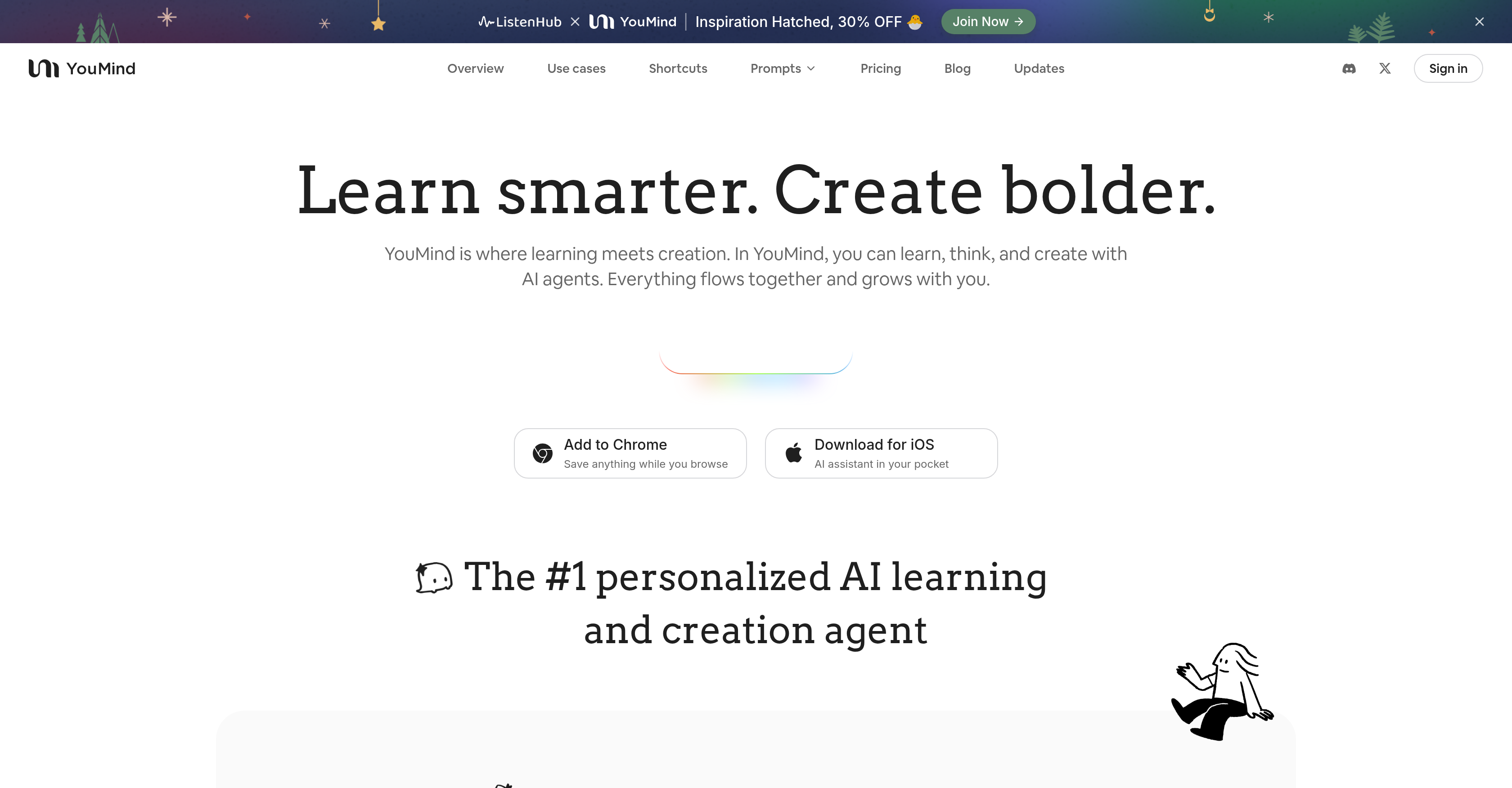 YouMind - Screenshot showing the interface and features of this AI tool
