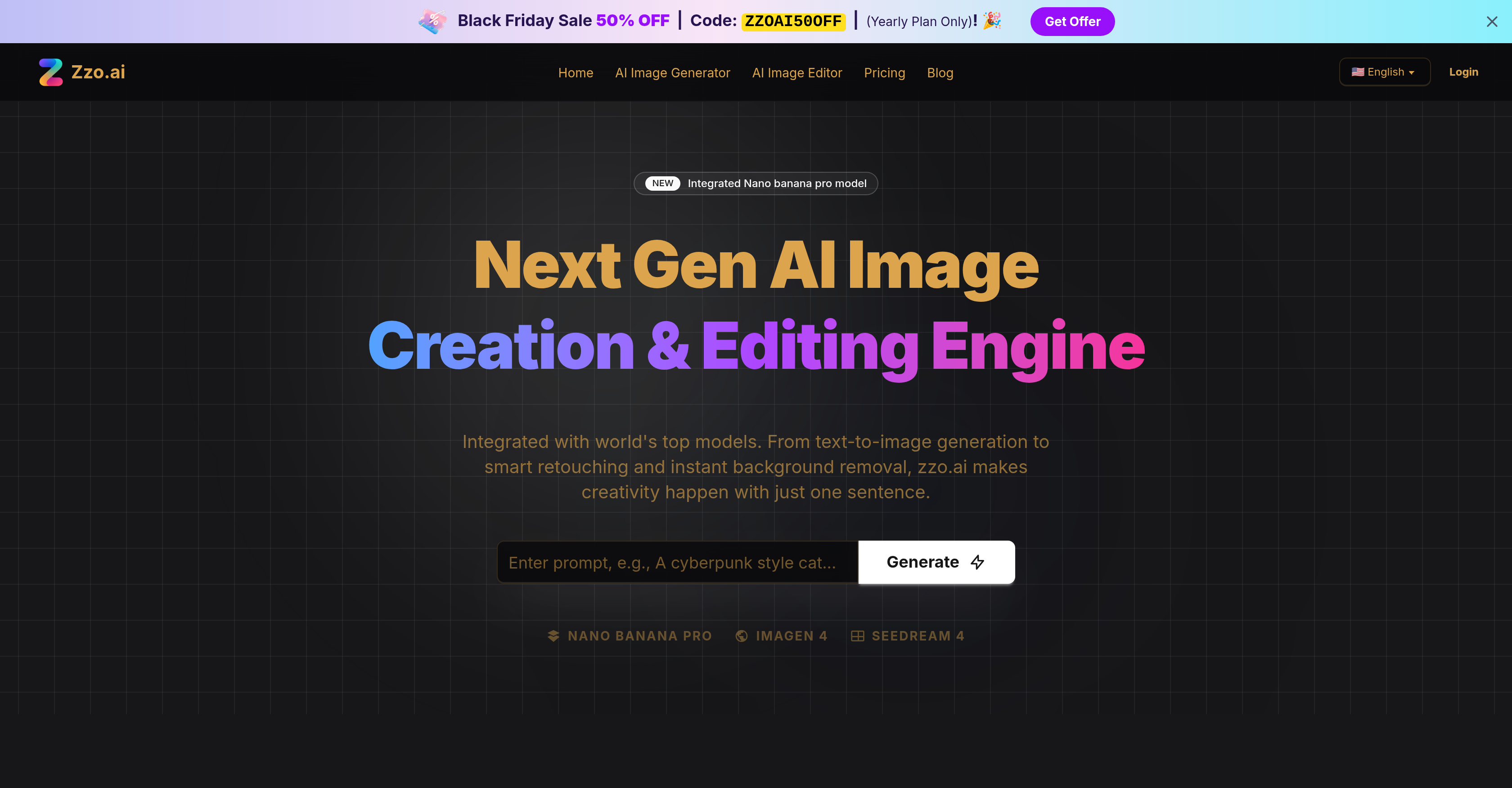 Zzo.ai - Screenshot showing the interface and features of this AI tool